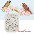 Birds and Blossoms silicone mould