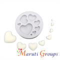 Heart silicone mould