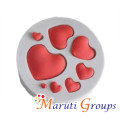 Heart silicone mould