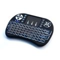 Mini Wireless BackLit Keyboard Mouse Combo - Black