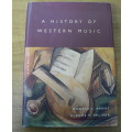 A history of Western Music by various