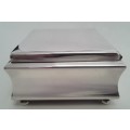 Art Deco `WMF` silver-plated trinket box.