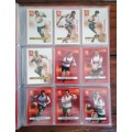 Complete 2009 Big Ball Rugby Trading Cards Collection in Official Binder
