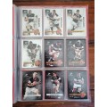 Complete 2009 Big Ball Rugby Trading Cards Collection in Official Binder