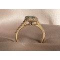 18ct Yellow Gold Diamond Ring