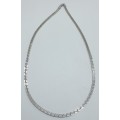 9CT WHITE GOLD NECKLACE
