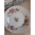 BEAUTIFUL!! *Royal Albert* Moss Rose Bone china Cake sideplate!! Excellent condition!