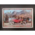 Postcard of : Comic card of Motoring in Scotland, Loch Ness. Posted 1976