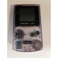 Game Boy Color with broken screen