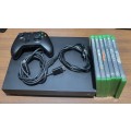 Xbox One X Console With Cables, 1 Controller and 6 Games
