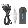 Bluetooth V3.0 Wireless Stereo Audio Music Receiver 3.5mm Handsfree Car AUX(10m) Supports A2DP