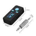 Wireless Bluetooth Receiver 3.5mm Car AUX Audio Adapter Hands-free Music Player