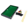 Mini Billiards Toy / Tabletop Pool Table Set / Snooker Game Desktop for Kids