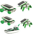 6 in 1 DIY Educational Learning Power Solar Robot Kit Childs Kids Toys Hobbies