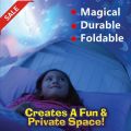 Innovative Dream Tents Kids Pop Up Bed Tent Playhouse Winter Wonderland A1h25KK