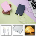Mini USB Rechargeable LED Folding Colorful Book Lamp Night Light Table Lamp Gift