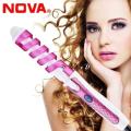 Nova Electric Magic Hair Styler Spiral Hair Curler Roller Curling Iron Wand