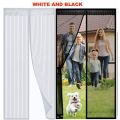 MAGIC Magnetic Curtain Door Net Screen Insect Bug Mosquito Fly Insect Mesh Guard ( Colour--Black)
