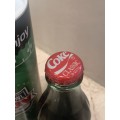 Collectible USA Glass Coke Bottle - Super  Bowl 2000 - Sealed Coca-Cola