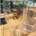 Trio Of Guinness Branded Beer Glasses