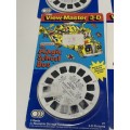 4 x Sealed Tyco 3D View Master Packs - From The 90s