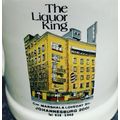 Vintage Advertising Bar Mug - The Liquor King - Cnr. Marshal & Loveday Streets - Johannesburg