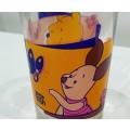 Pair Of Collectable Winnie The Pooh Character Glassware - Pooh, Piglet & Tigger