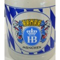 Vintage Stone HB Bier Mug - Made In West German - Old!!!