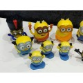Lot Of Minions From Despicable Me  12 x Pieces McDonalds Happy Meal