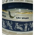 Vintage Glass Ashtray / Original Caesars Palace Casino - Las Vegas - Nevada