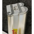 J&B Rare Scotch - New & Old Bar Paraphernalia - Glassware, Tin, Swizzle