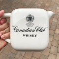 Vintage Ceramic Water Jug For The Bar  Canadian Club Whisky 
