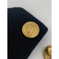 Epaulettes - Maritime - For An Officer  With Pair Of Blazer Buttons  New Condition