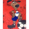 Pair Of Silk Ties  Souvenir Merchandise 1994 Soccer World Cup - USA - Striker Mascot