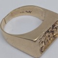 Vintage 9ct gold ring (please read description)