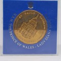 1981 Wedding of Charles & Diana Commemorative Medal