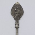 Ca.1870 Bird and Nest sterling silver tea spoon (21 grams)
