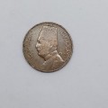 King Fouad of Egypt 1 Millime Bronze year 1933