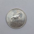 1967 Silver 1 Rand Suid Afrika
