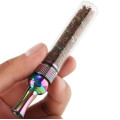 Fashin Detachable Smoking Pipe Portable Tobacco Pipe Twisty Glass Blunt Metal Pipe Tube