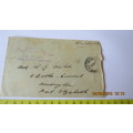 S.A. WW2 Koffiefontein cancellation with O.C. 'C' Coy First City ( V Regiment) cover, as per scan