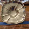 Silver plated serving lid, 23cm diameter, as per photo