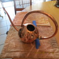 Copper watering can, A De Klerk Original, as per photo