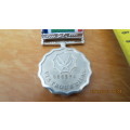 SADF Long Service Bar 20 year medal, number 026574, as per photo