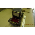 vintage car jewellery box in the shape of a 1915 Ford car with music box in it,......,as per photo