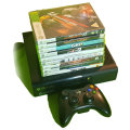 NEW MODEL Microsoft Xbox 360 E 4GB Console + 1 Controller + 9 games -in Good Condition