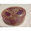Handmade glycerine soap with natural loofah - Lavender