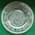 ANTIQUE VICTORIAN LORD ROBERTS ANGLO BOER WAR GLASS PLATE