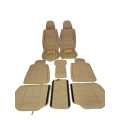 Universal beige Faux Leather Car seat covers