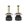 T4 H4 Auto Headlamp LED Headlight Bulbs (2 Pieces)